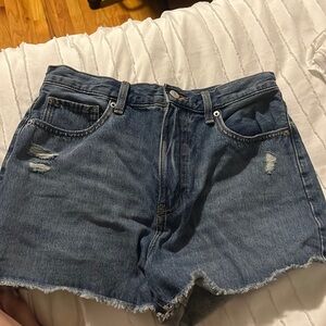 uniqlo denim short